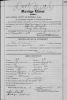 Strouth - Newberry Marriage Certificate